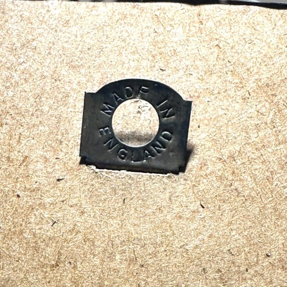 Vintage Small Brass Framed Porcelain Lovers Watteau Cameo - Picture 8 of 10